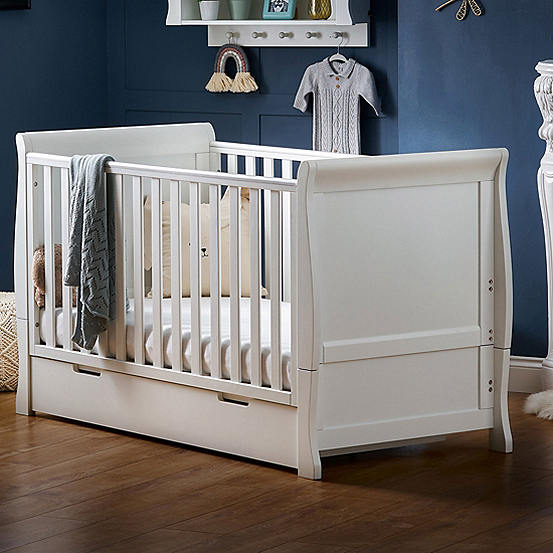 OBaby Stamford Cot Bed with Drawer<BR>